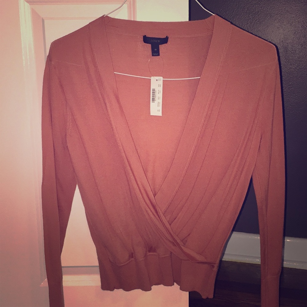 NEVER WORN J. Crew Wrap Sweater